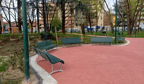 immagine di galleria 'Riqualificazione del giardino Bazzega-Corridoni Padovani'