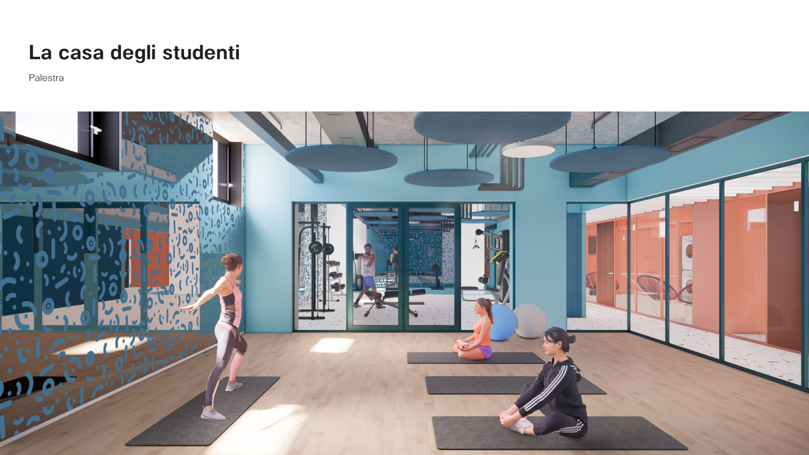 Ingrandisci immagine - palestra dello studentato