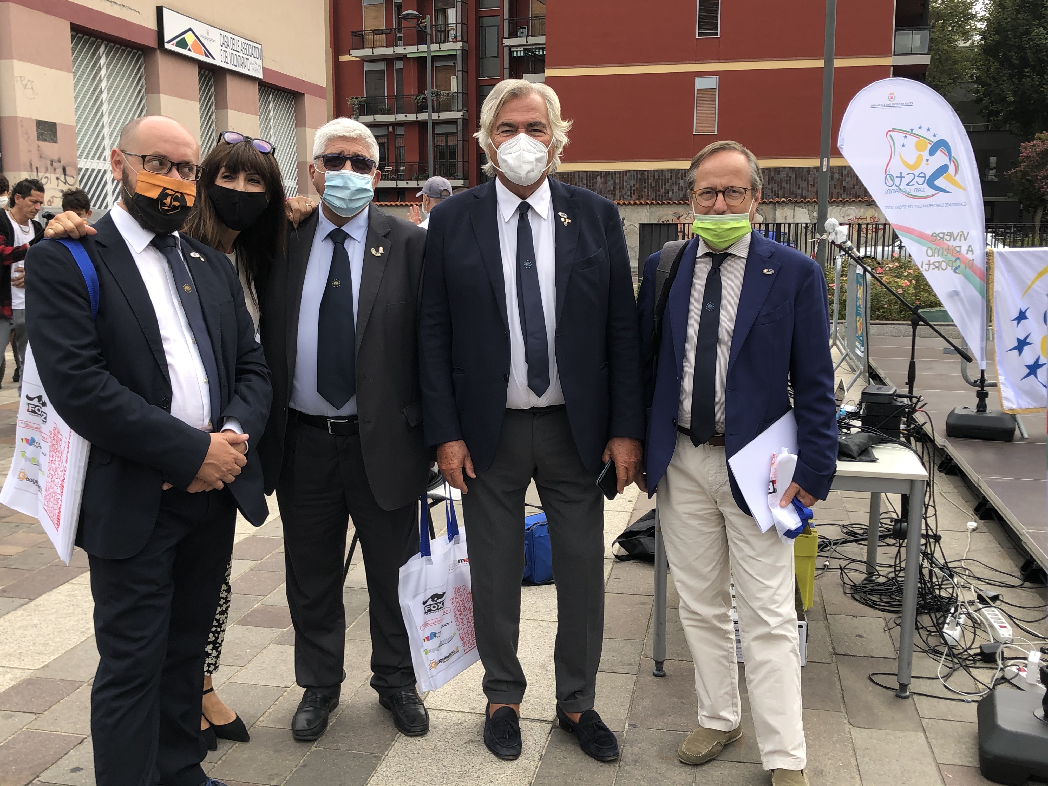 Commissione Aces-Europe ospite alla Festa dello Sport, Salute, Volontariato 2020