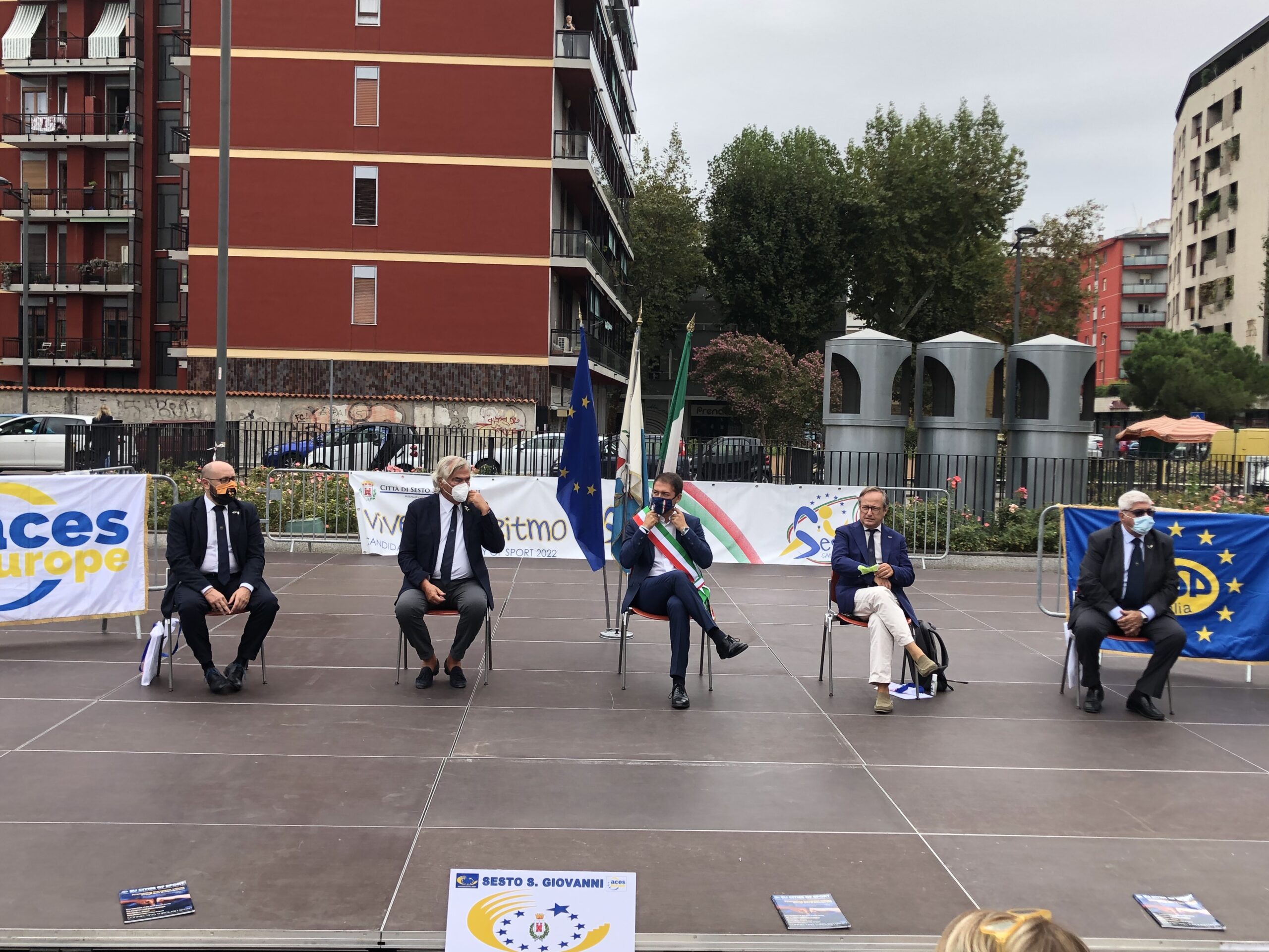 Conferenza stampa difesa della candidatura - Festa dello Sport, Salute, Volontariato 2020