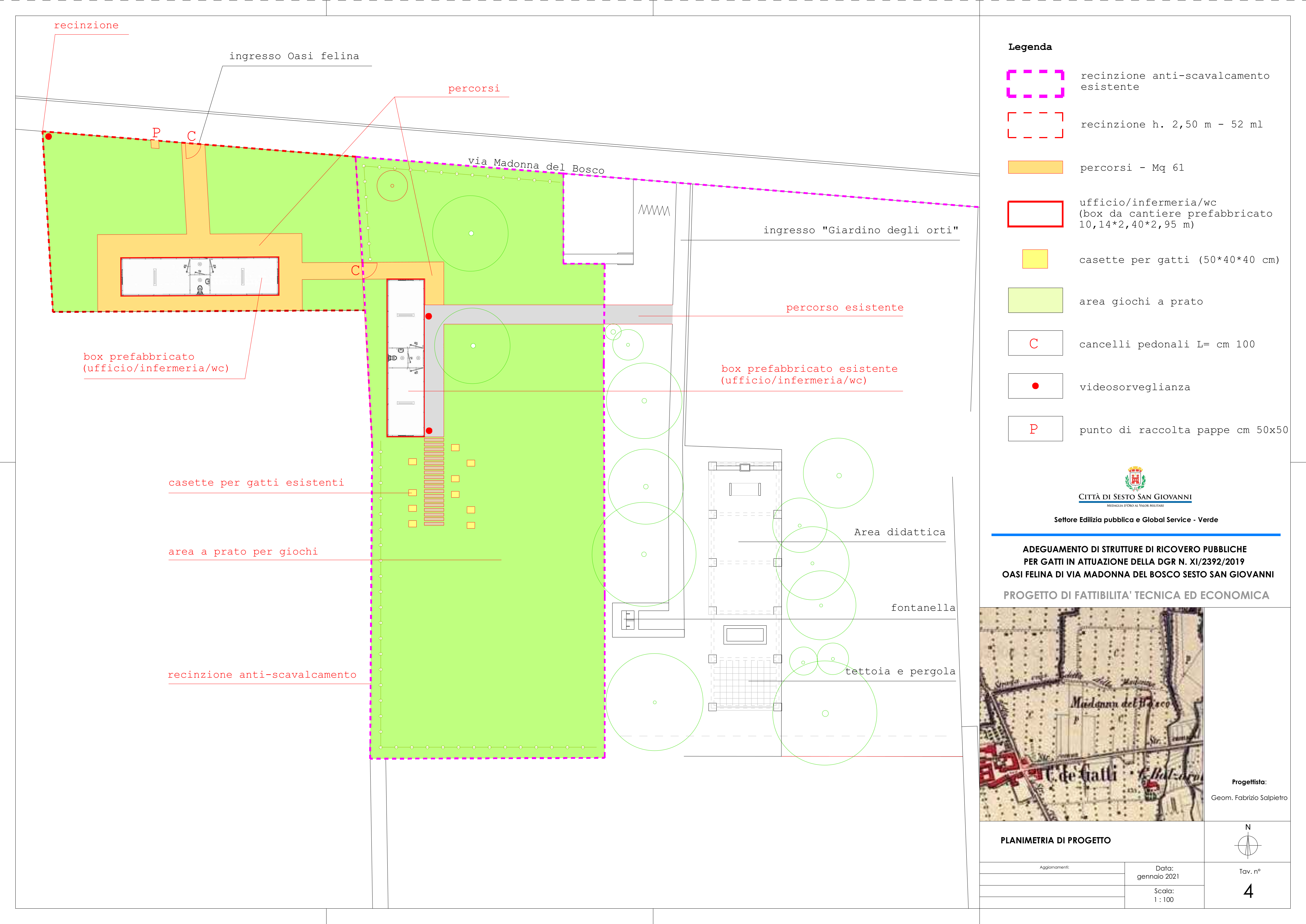 oasi felina_planimetria progettuale 2022