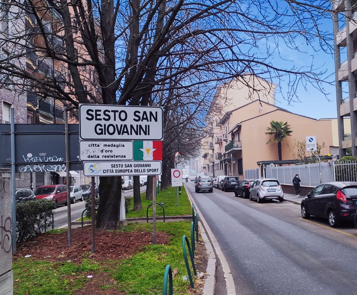 cartello Citt&agrave; Europea dello Sport 2022