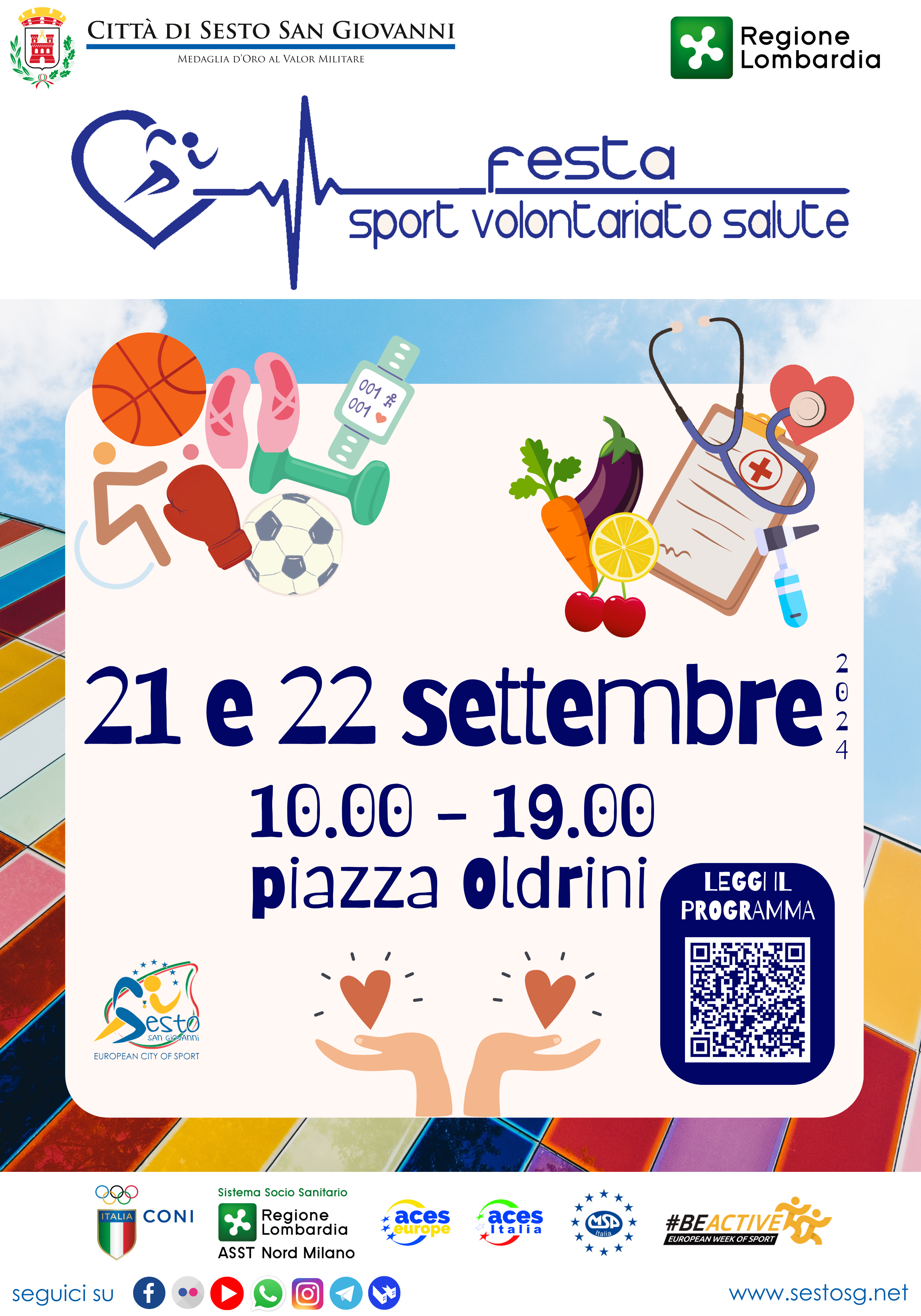 Festa dello sport e del volontariato 2024